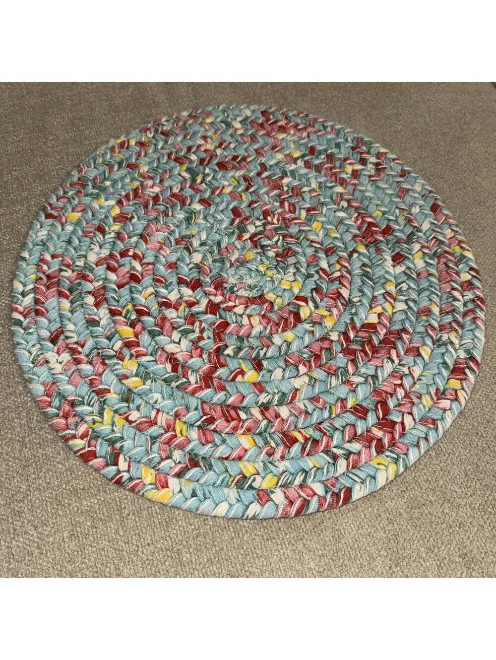 The Pioneer Women Braided Table Placemat Chair Pad 15